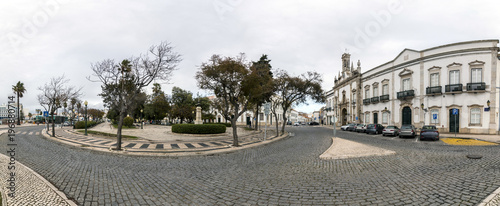 historical downtown panorama