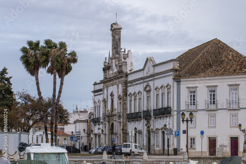 Main entrance to historical downtown