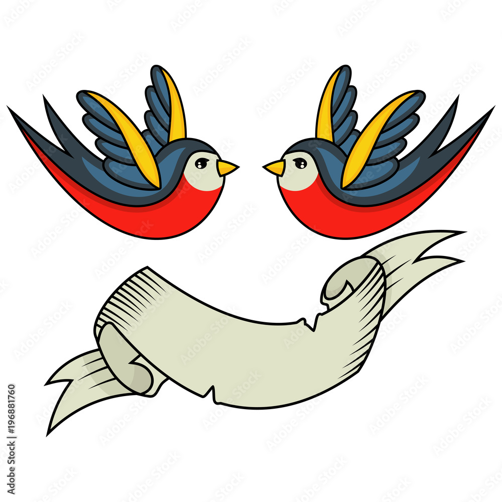 60+ Tiny Bird Tattoo Pictures Stock Illustrations, Royalty-Free Vector  Graphics & Clip Art - iStock