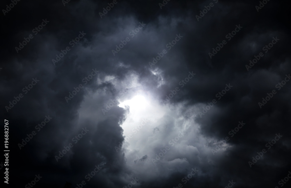 Plakat Cloudscape with a Light