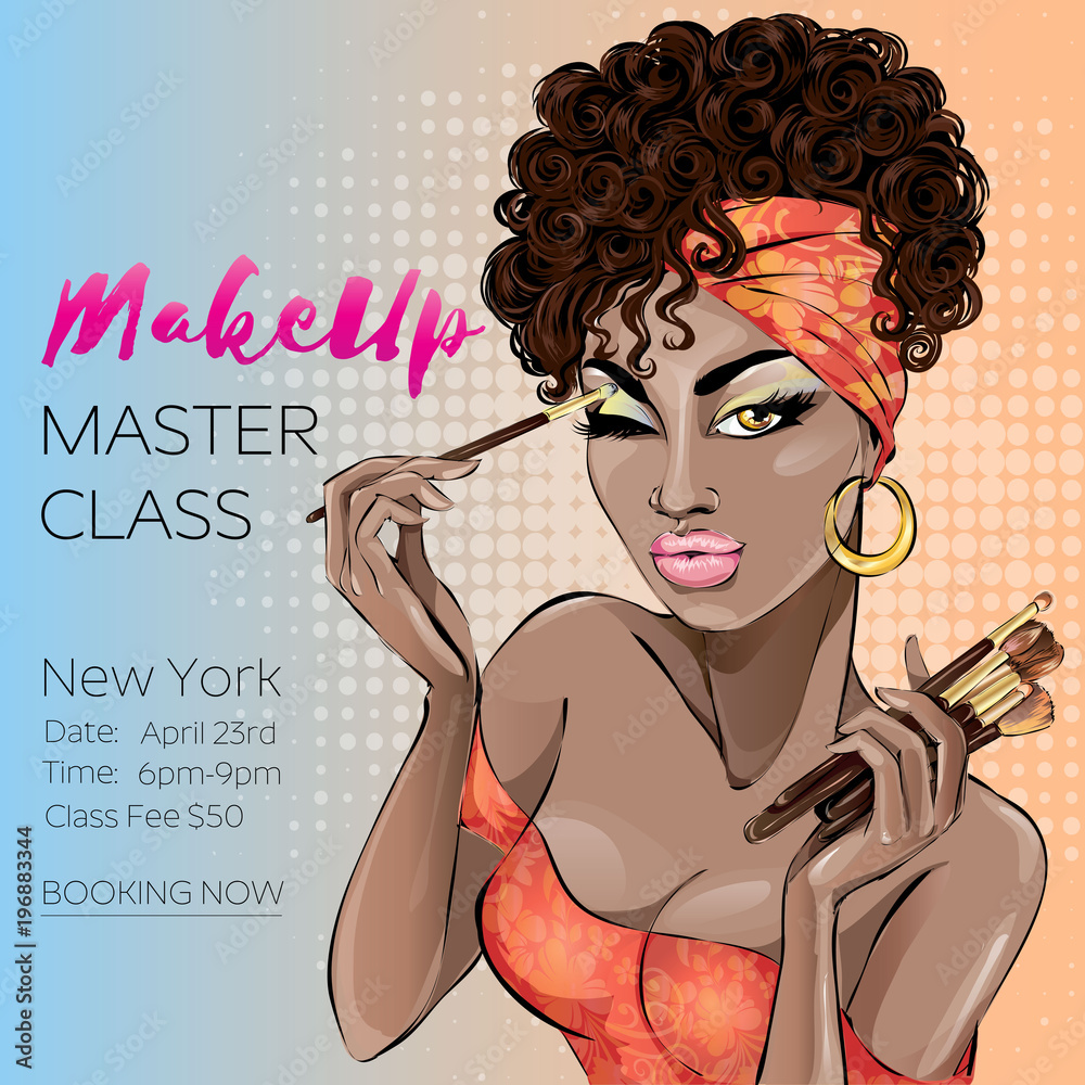 Makeup Master Class Banner With