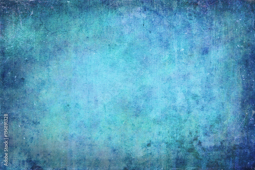 Blue mottled, distressed background