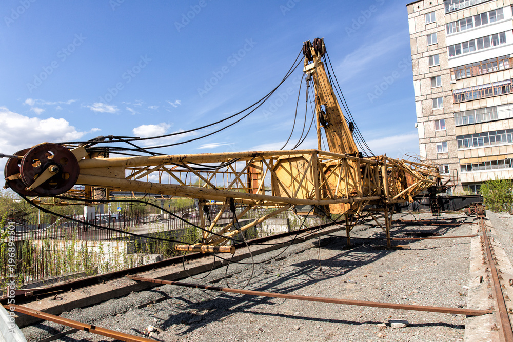 Crane is assembled Crane is assembled