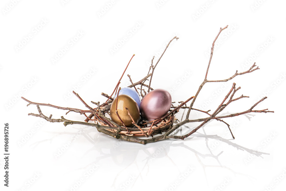 Easter eggs in the nest / jajka wielkanocne Easter eggs in the nest / jajka wielkanocne