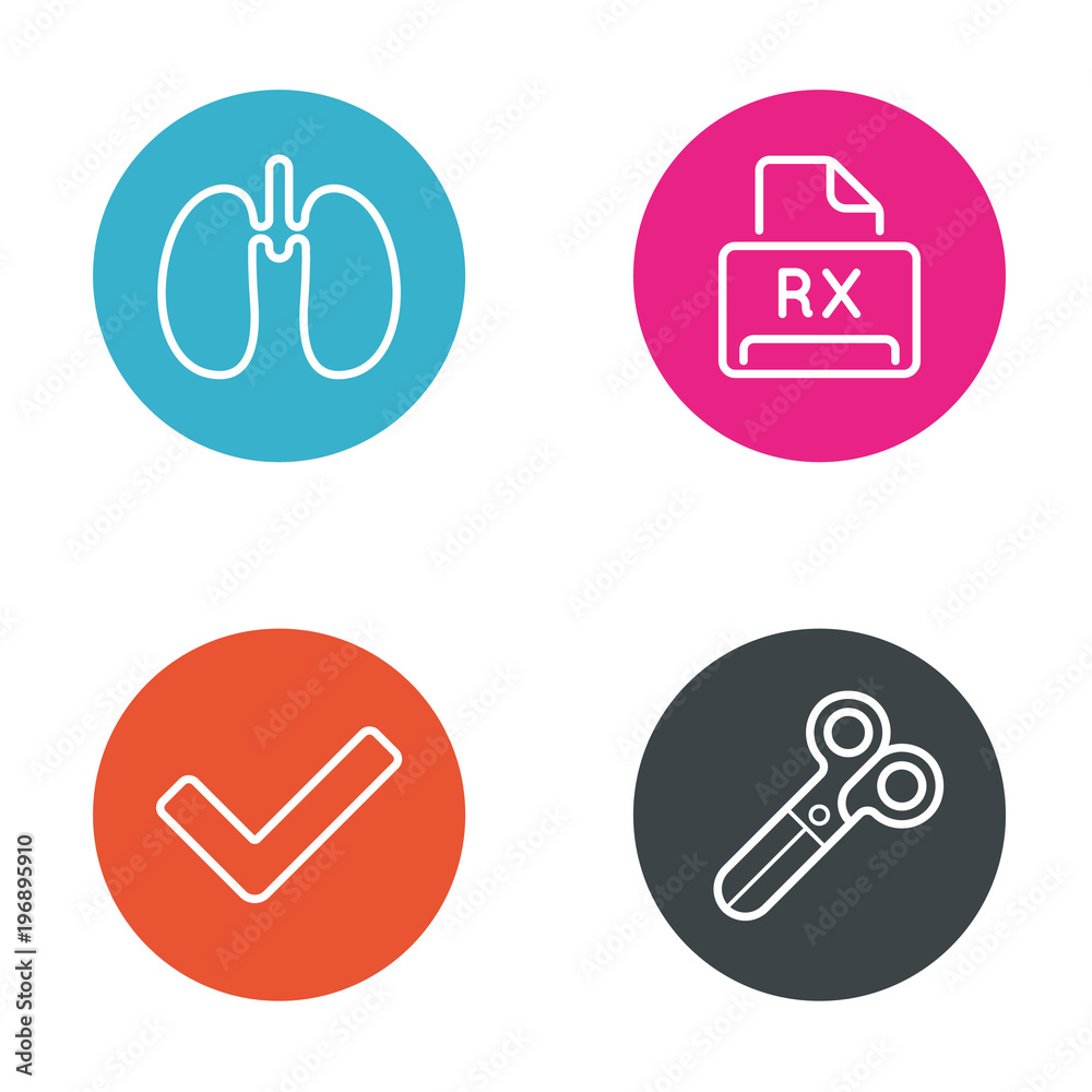 Raster Round Circle Buttons with Icons can be used as Logo or Icon Raster Round Circle Buttons with Icons can be used as Logo or Icon