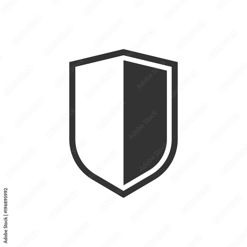 Shield protect icon. Vector illustration. Business concept shield defence pictogram. Shield protect icon. Vector illustration. Business concept shield defence pictogram.