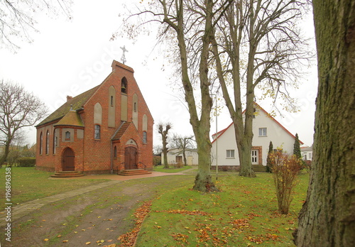 Catholic church St. Mary in Guetzkow, Mecklenburg-Vorpommern, Germany