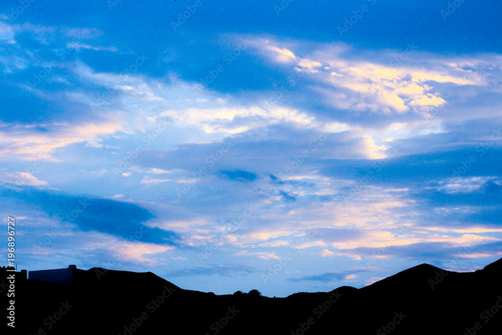 blue purple sky in starry night over mountains morning at the european alps blue purple sky in starry night over mountains morning at the european alps