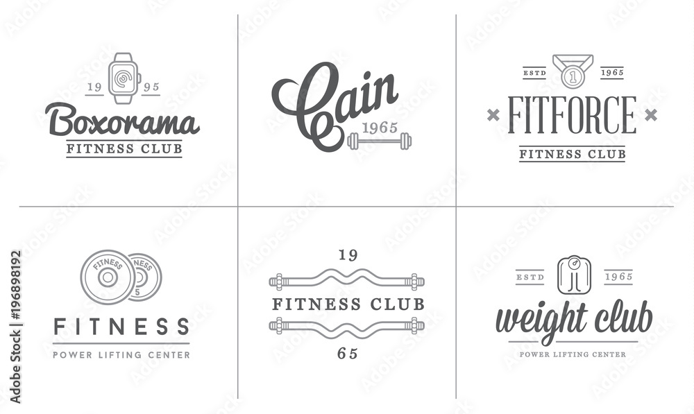 Set of Raster Fitness Aerobics Gym Elements and Fitness Icons Illustration can be used as Logo or Icon in premium quality Set of Raster Fitness Aerobics Gym Elements and Fitness Icons Illustration can be used as Logo or Icon in premium quality