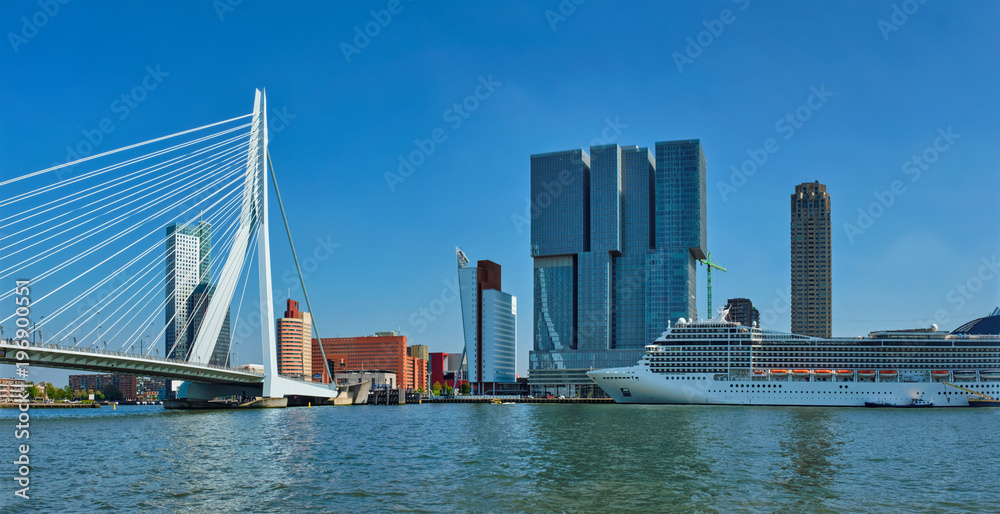 Rotterdam cityscape, Netherlands