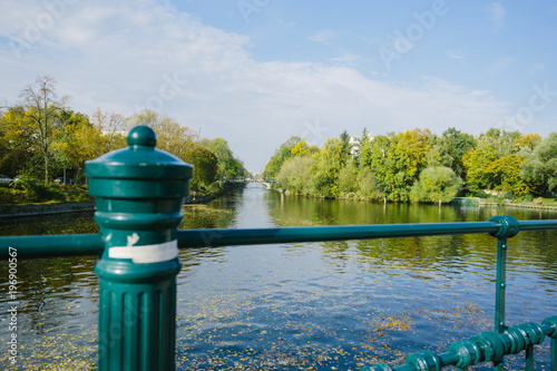 Landwehrkanal in Berlin Neukölln 