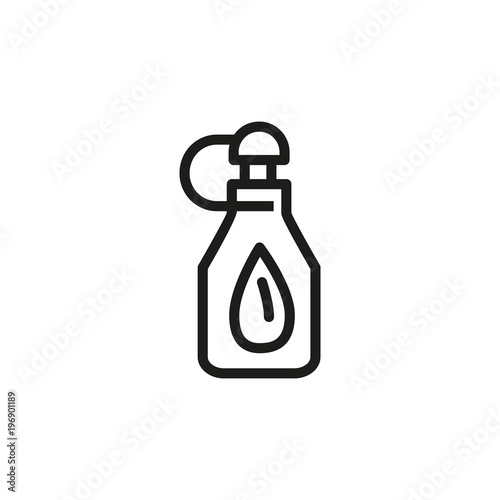 Medication eye drop icon