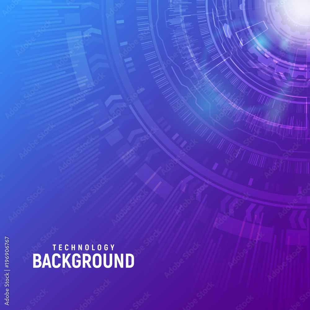 Technology background for your presentation. Futuristic user interface HUD UI UX. Connection structure. Science background. Business abstract vector illustration