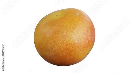 Orange grapefruit loop animation isolated sweet food