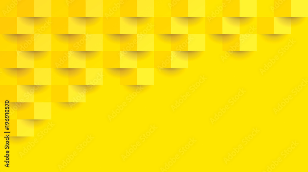 Fototapeta premium Żółty abstrakcjonistyczny tło wektor z pustą przestrzenią dla teksta.