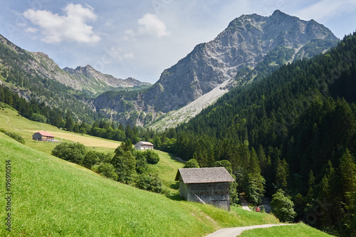 Aufstieg zum Gaisalpsee über Untere Richteralpe