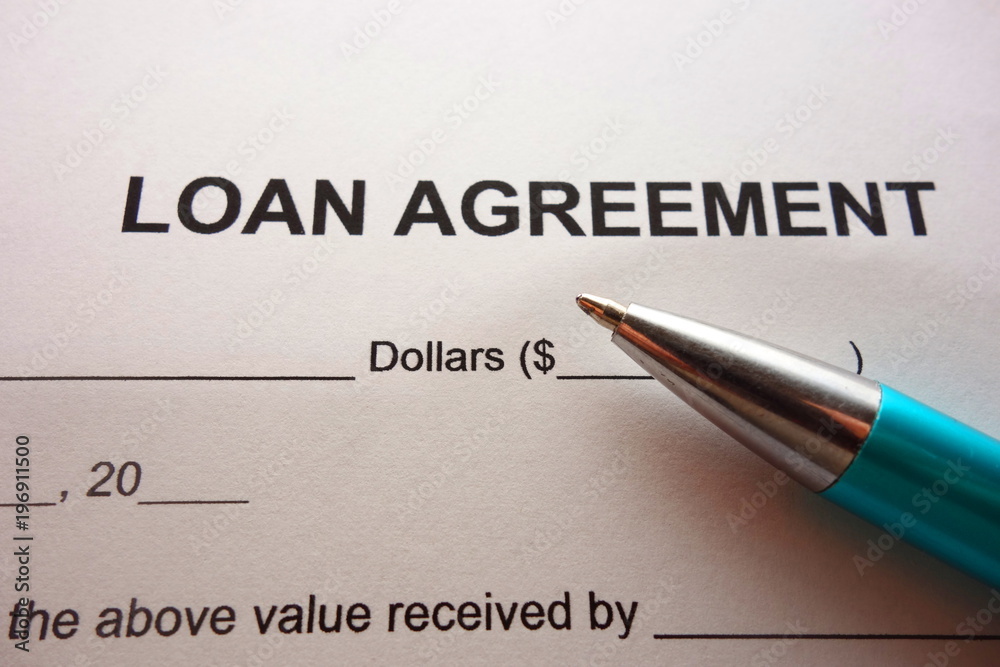 Loan agreement Loan agreement