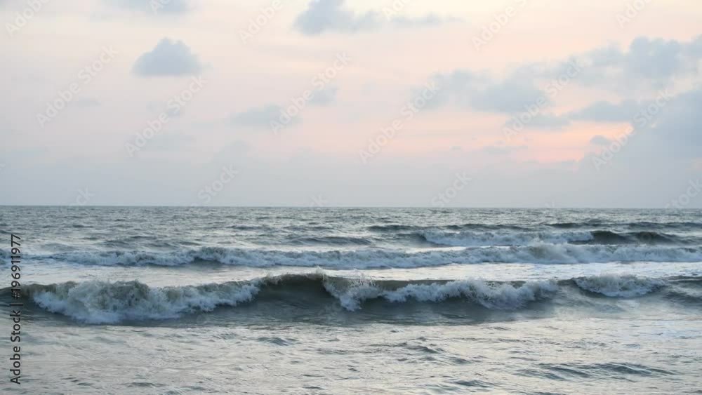 Sunrise at sea, beautiful light Sunrise at sea, beautiful light