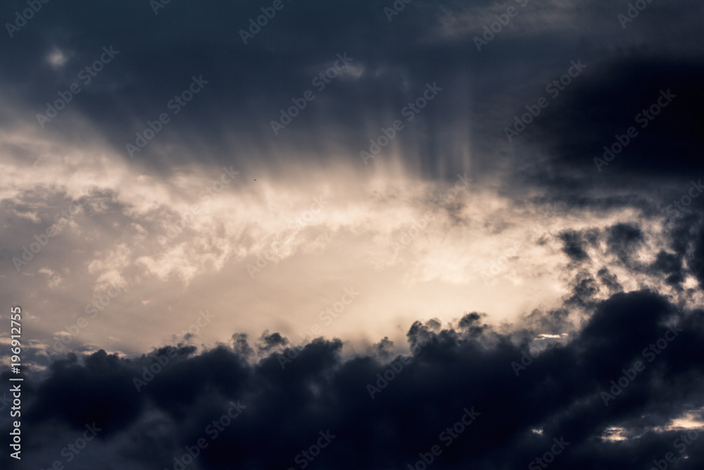 Background of dark clouds before thunder-storm Background of dark clouds before thunder-storm