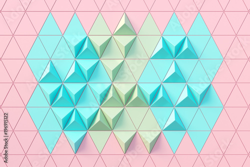 Abstract background of polygonal shape
