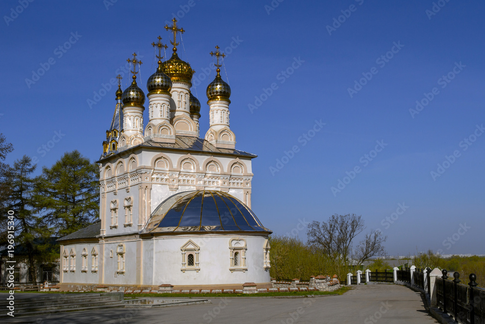 The Transfiguration Church in Ryazan. The Golden Ring of Russia. City Ryazan.  Russia.