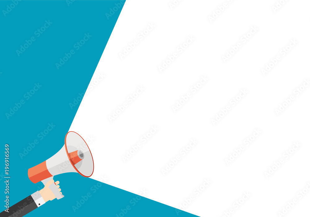 Announce Advertisement Poster Background Vector Illustration Stock