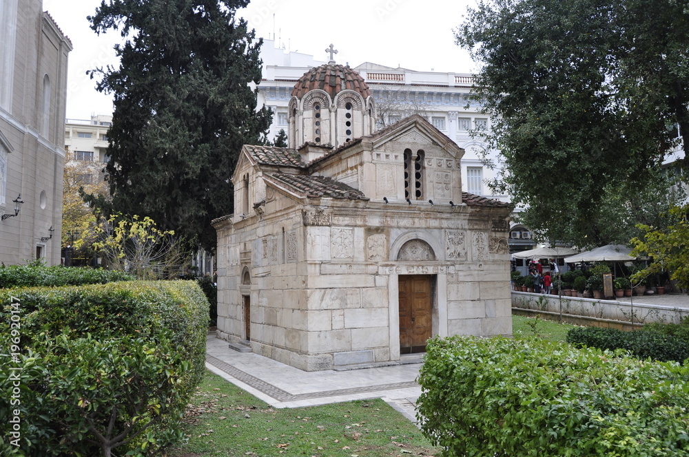 Small Church in Plaka, Athens, Greece