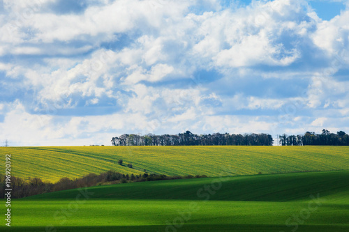 Beautiful sunny Stonehenge landscape England © sitriel