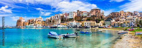 Castellammare del Golfo - beautiful coastal town in Sicily. Italy photo