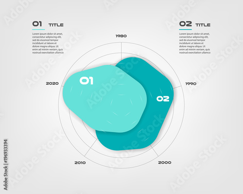 Radar diagram elements color infographics. Some of chart, graph, parts, processes. Vector business template for presentation. Can be used for workflow layout, diagram, banner, web design
