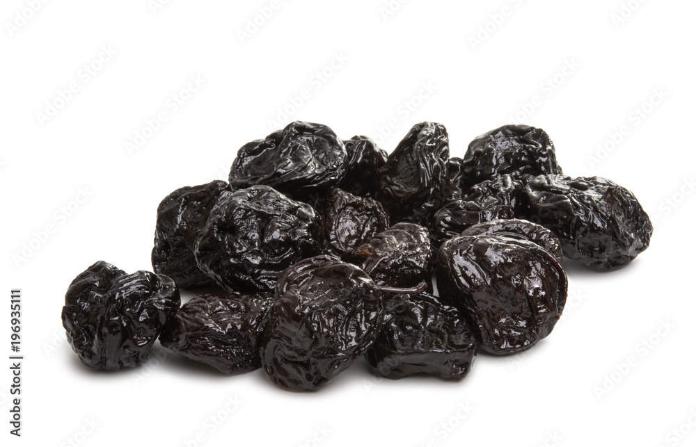 prunes isolated prunes isolated