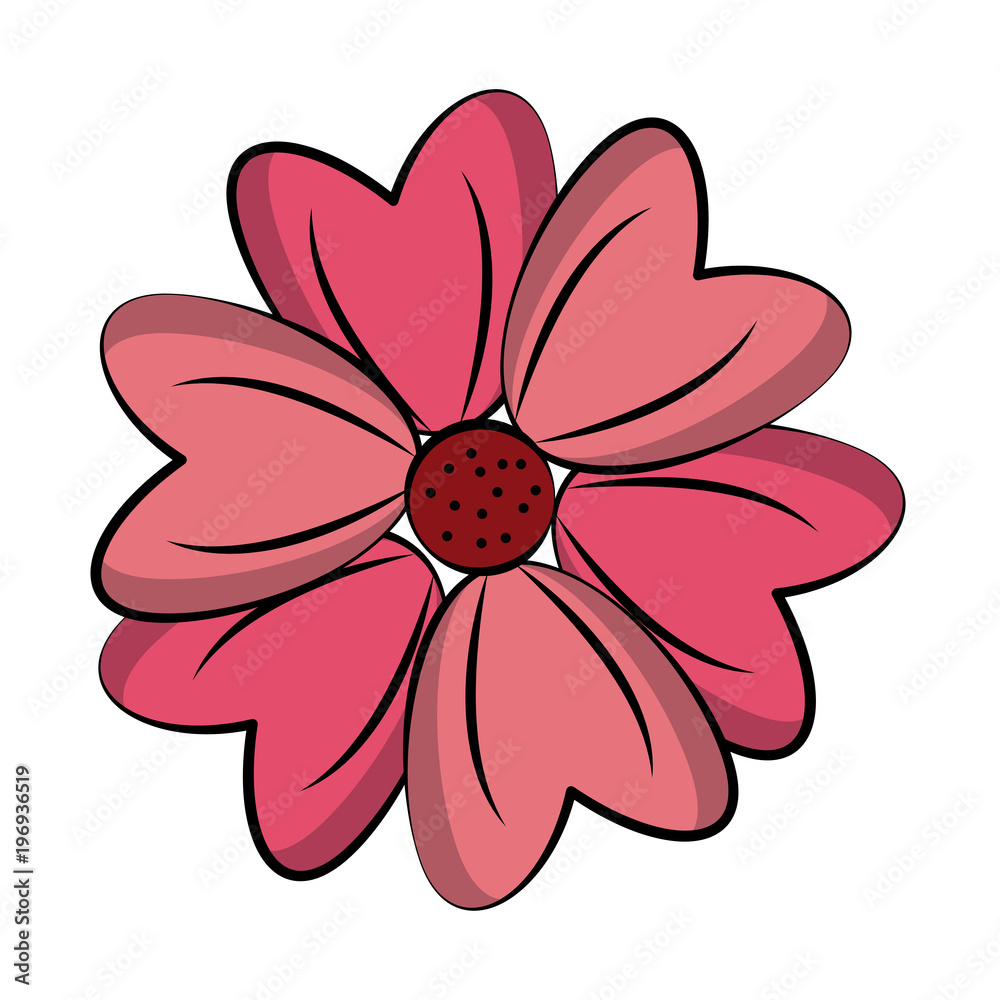 Beautiful flower symbol vector illustration graphic design Beautiful flower symbol vector illustration graphic design