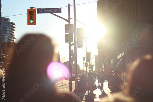 Canvas Print city in Toronto