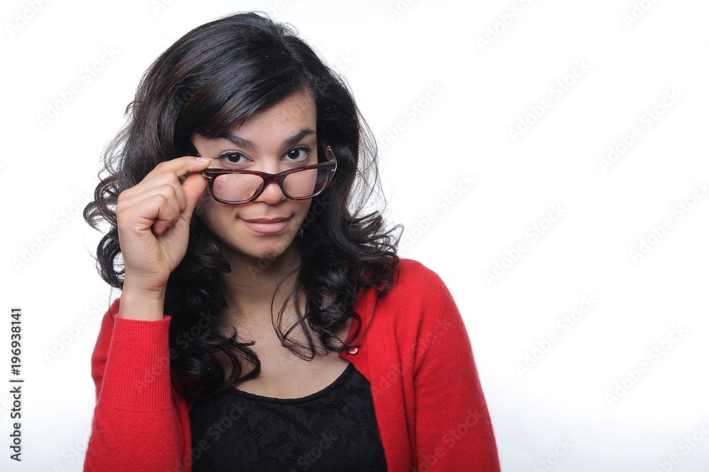 Mixed race woman Mixed race woman