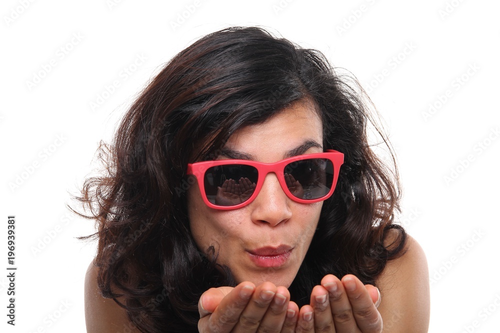 Mixed race woman Mixed race woman