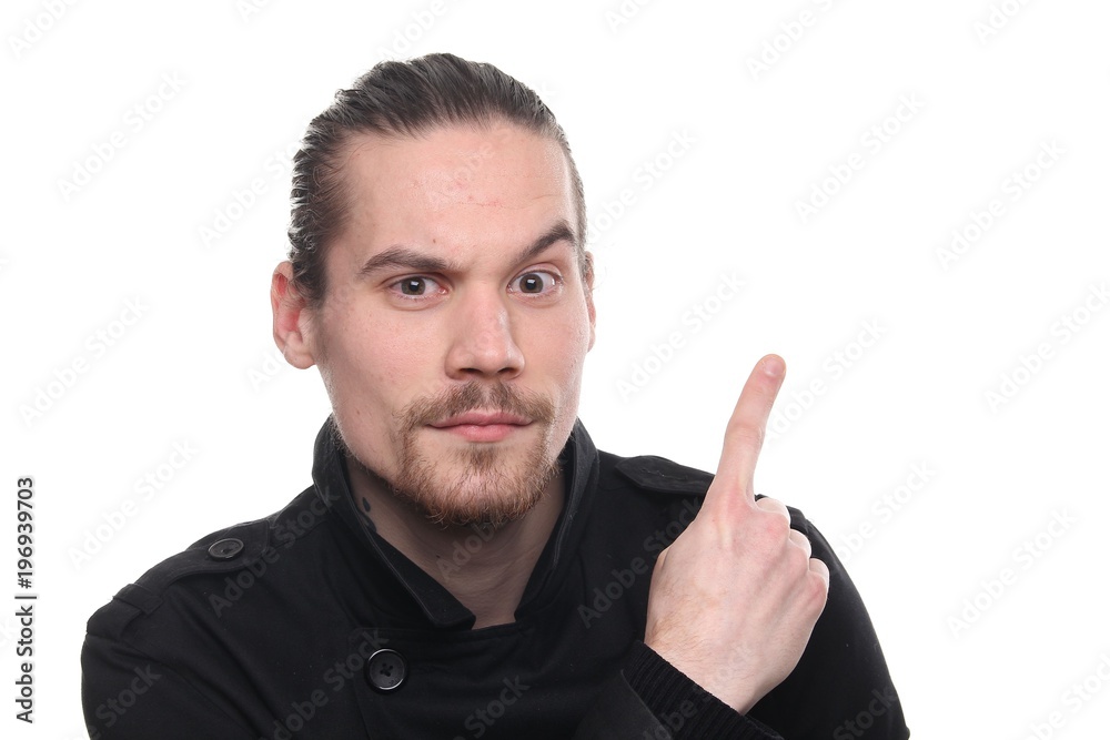 Caucasian man Caucasian man