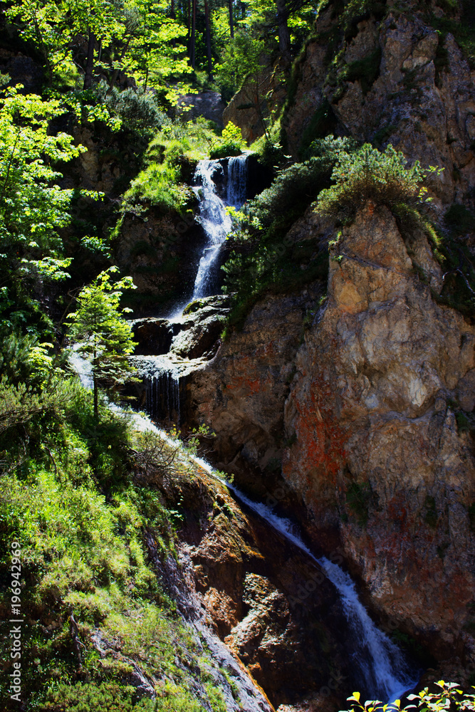 Obraz premium Wasserfall Ötschergräben