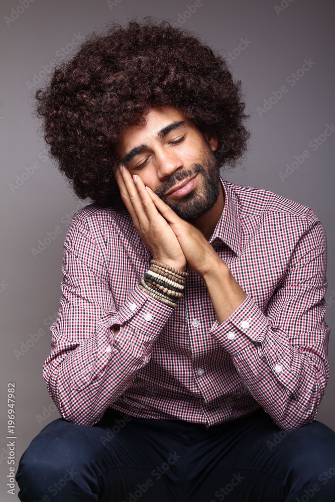 Afro man Afro man