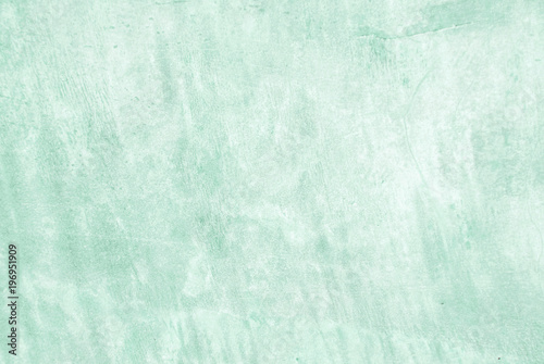 Blank grunge green cement wall texture background, interior design background, banner