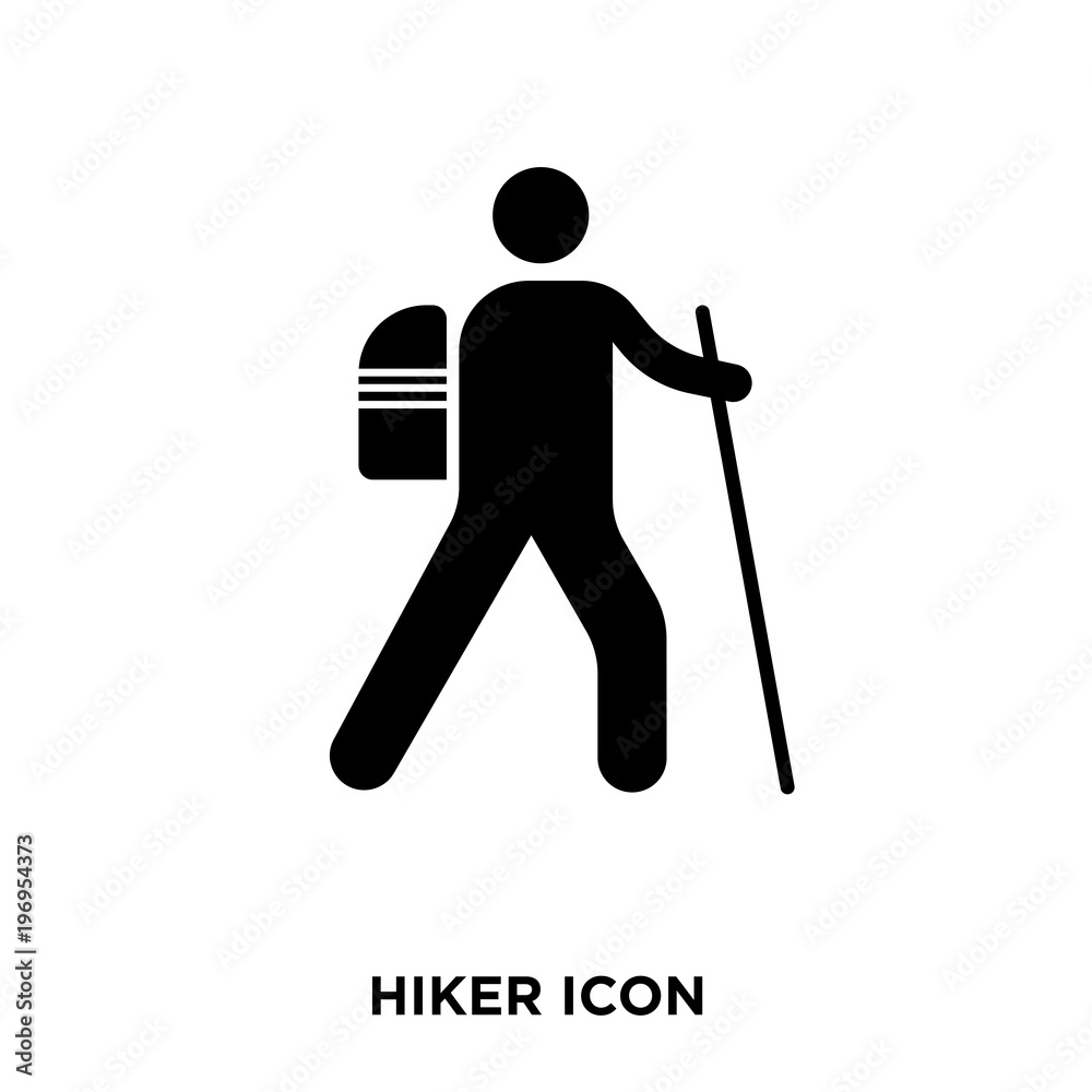 hiker icon hiker icon