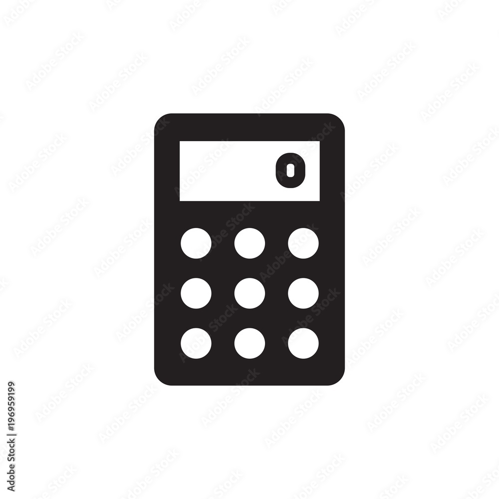 calculator filled vector icon. Modern simple isolated sign. Pixel perfect vector illustration for logo, website, mobile app and other designs calculator filled vector icon. Modern simple isolated sign. Pixel perfect vector illustration for logo, website, mobile app and other designs
