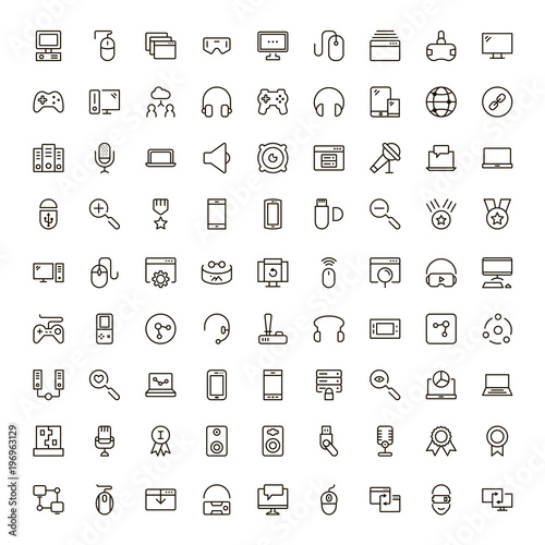 Game icon set
