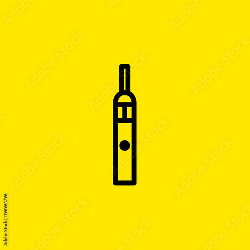 E-cigarette line icon