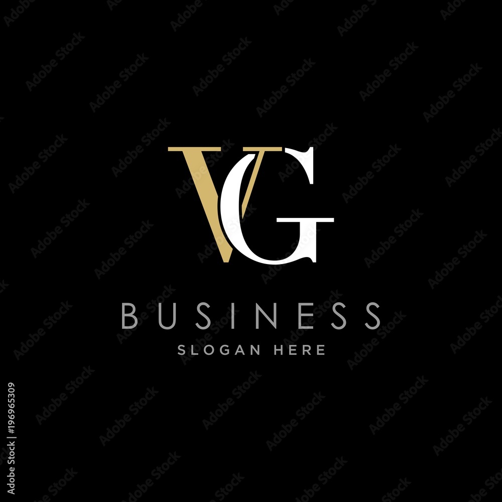 Abstract letter GP logo design vector Abstract letter GP logo design vector