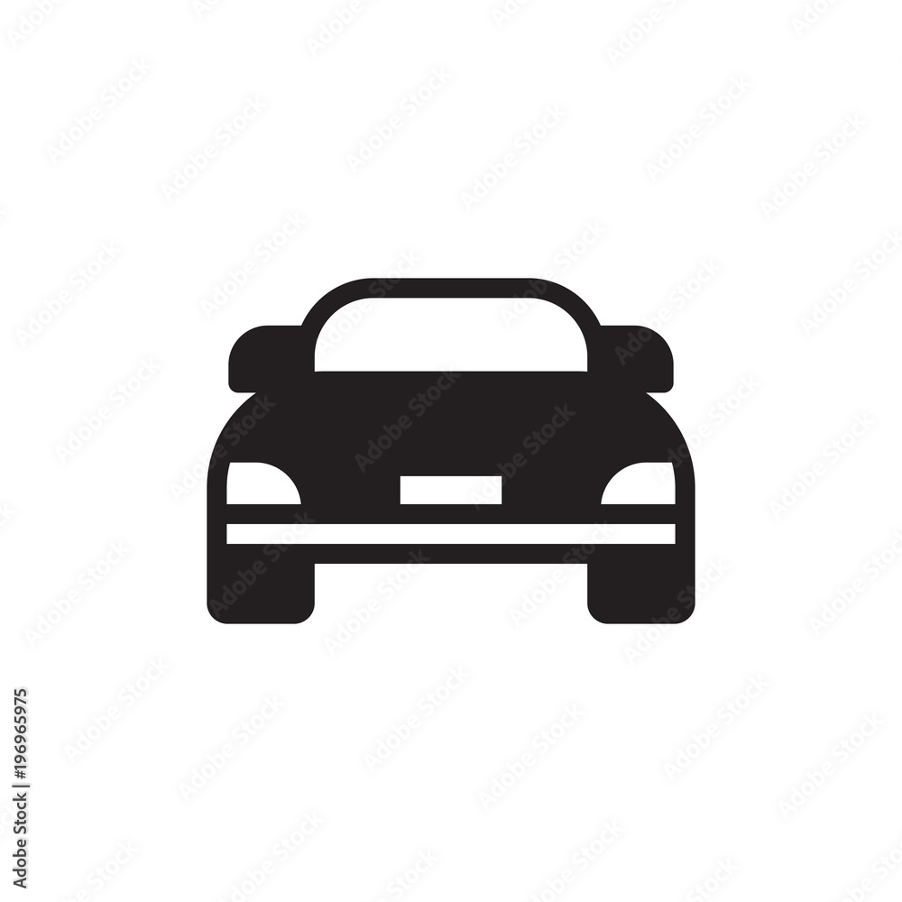 sport car  filled vector icon. Modern simple isolated sign. Pixel perfect vector  illustration for logo, website, mobile app and other designs