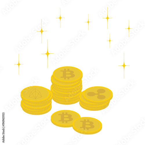 仮想通貨　コインのイメージ