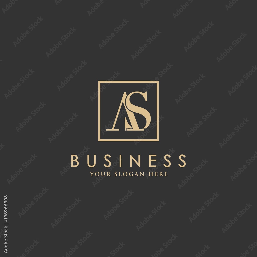 sophisticated luxury logo latter