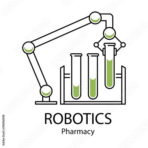 Robot limb logo