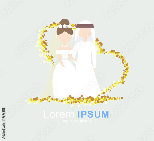 Arabic wedding design