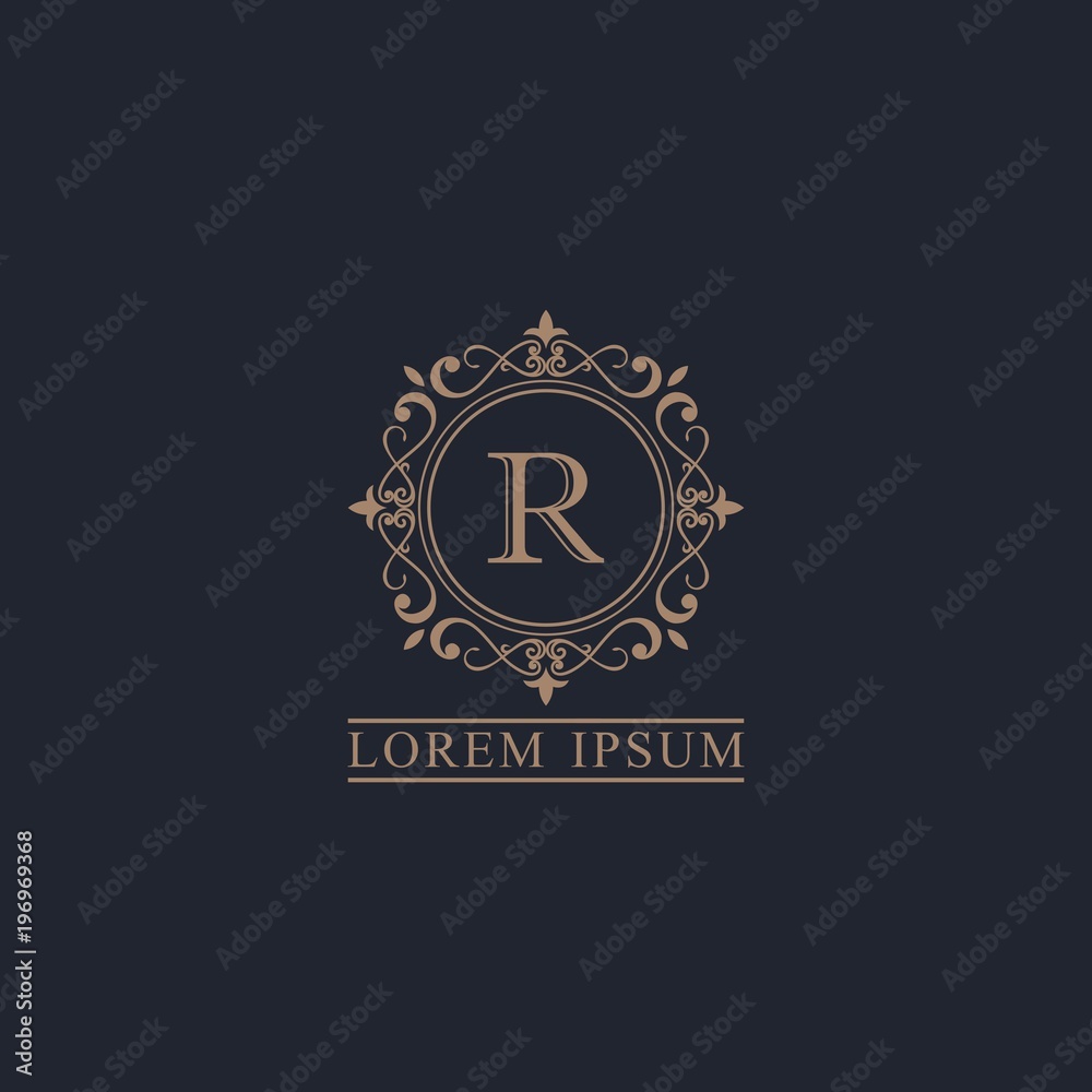 Crests logo,Hotel logo, luxury letter monogram vector logo design, Fashion brand identity,Vector logo template